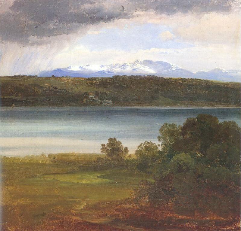 Morgenstern, Christian View Across Lake Starnberg to the Benediktenwand